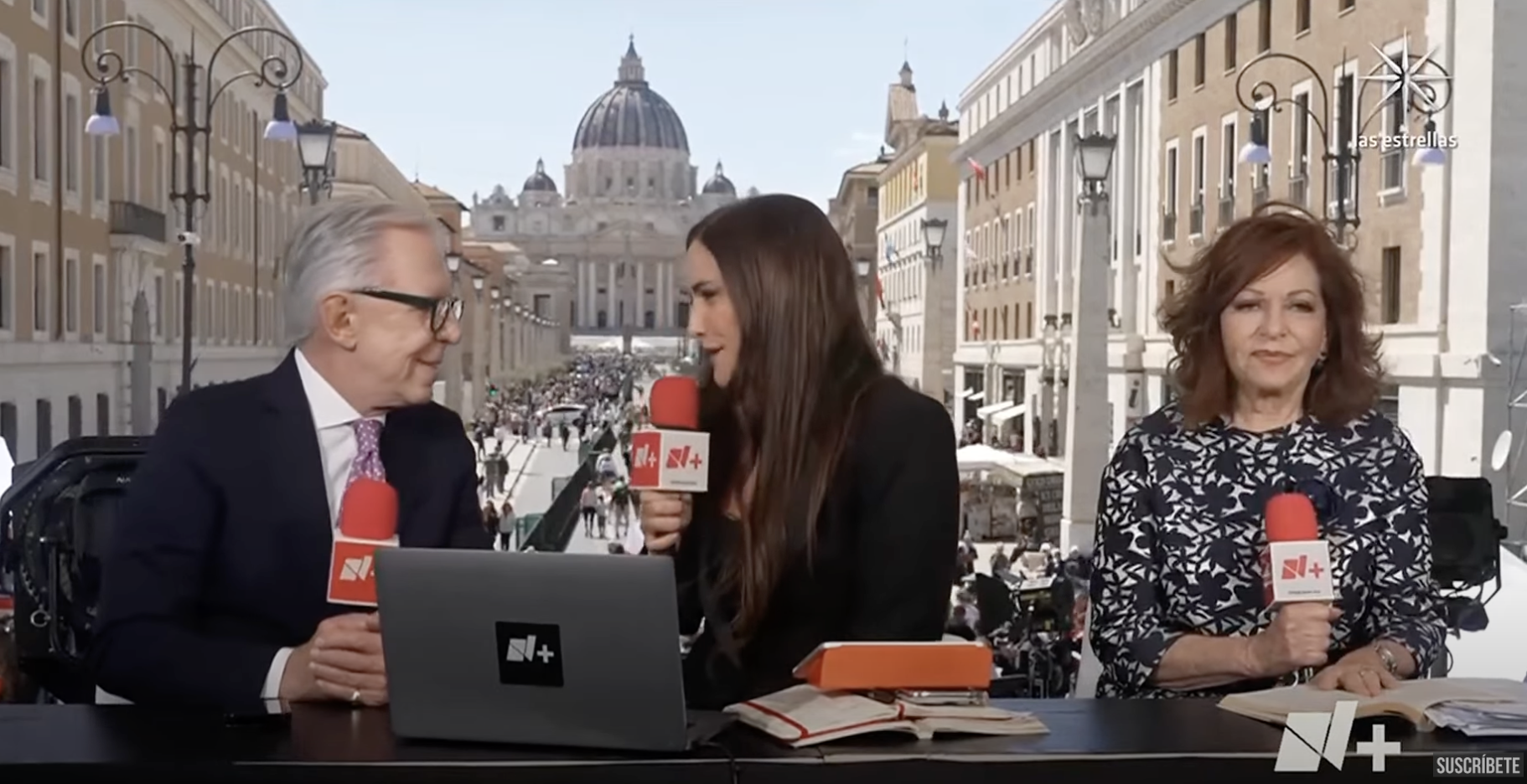 Inicia el Cónclave, programa especial con Enrique Acevedo, Danielle Dithurbide y Valentina Alazraki Inicia el Cónclave, programa especial con Enrique Acevedo, Danielle Dithurbide y Valentina Alazraki