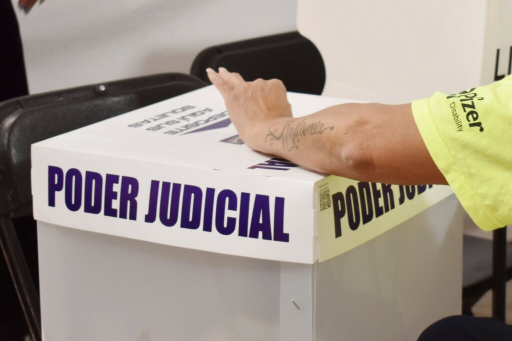 casilla votación elección Poder Judicial