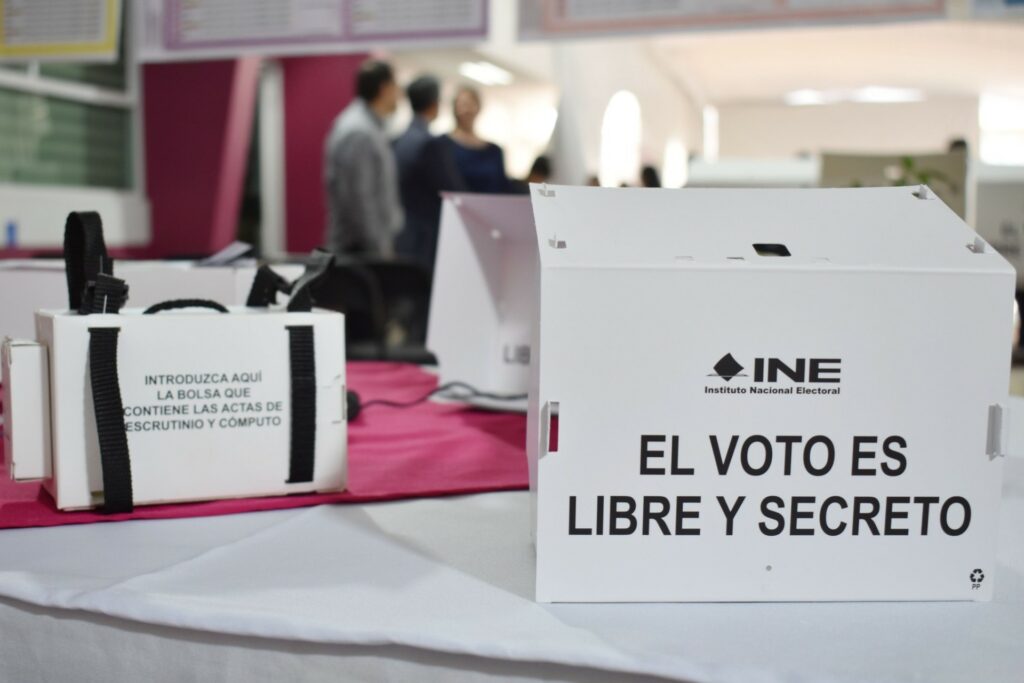 INE paquetes electorales voto elecciones elección judicial Chiapas