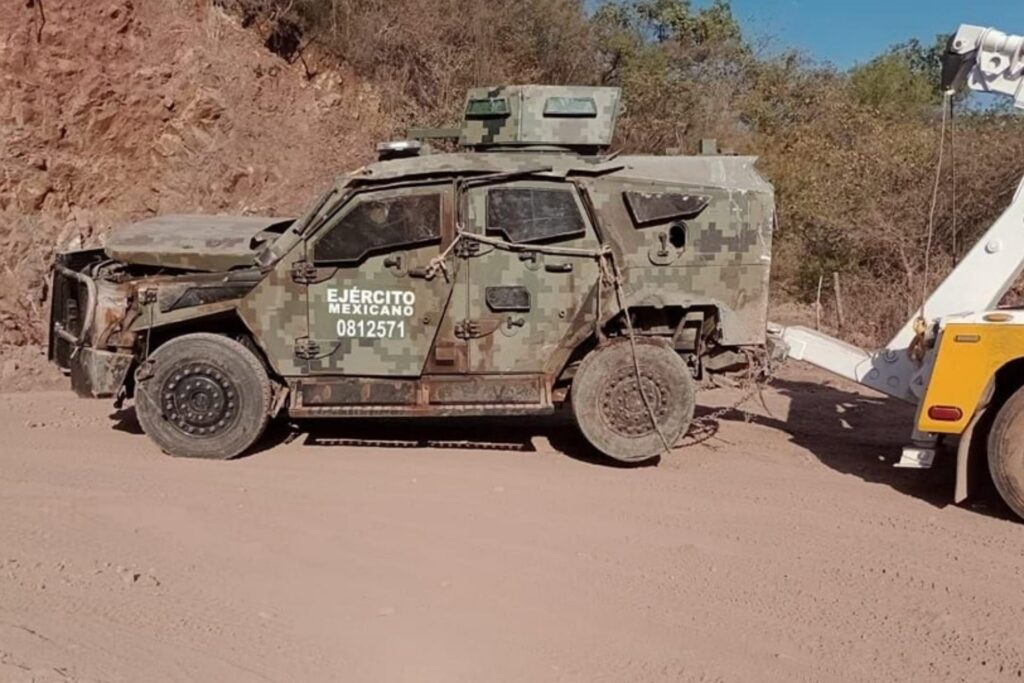 narcomina seis militares muertos límites Jalisco Michoacán mina terrestre