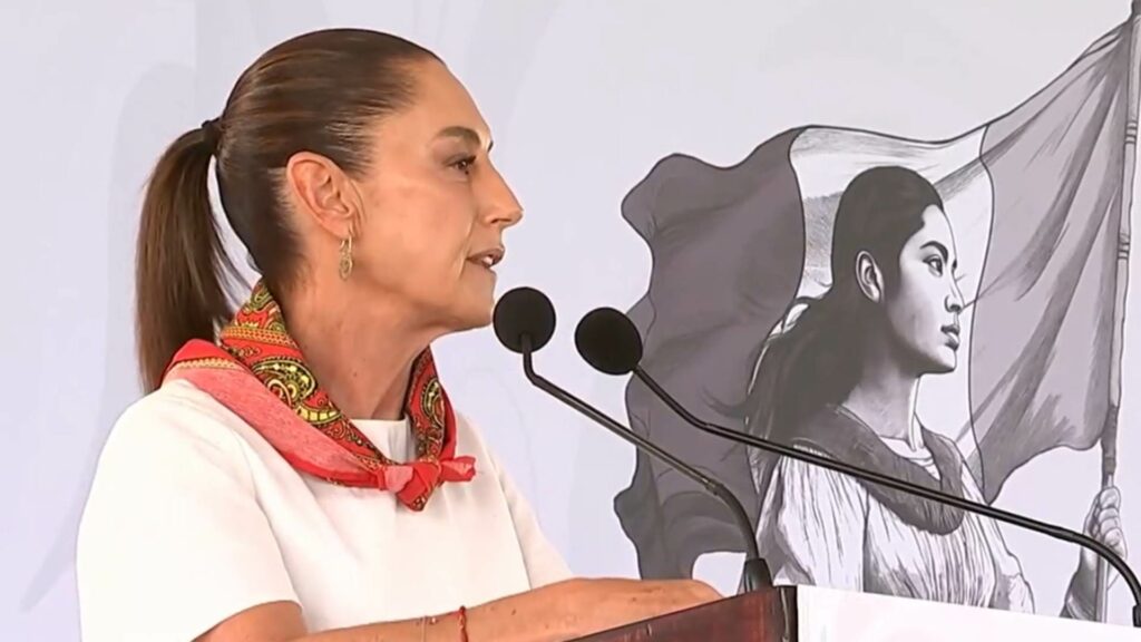 Sheinbaum niega a Trump la presencia del ejército de EE.UU. en México