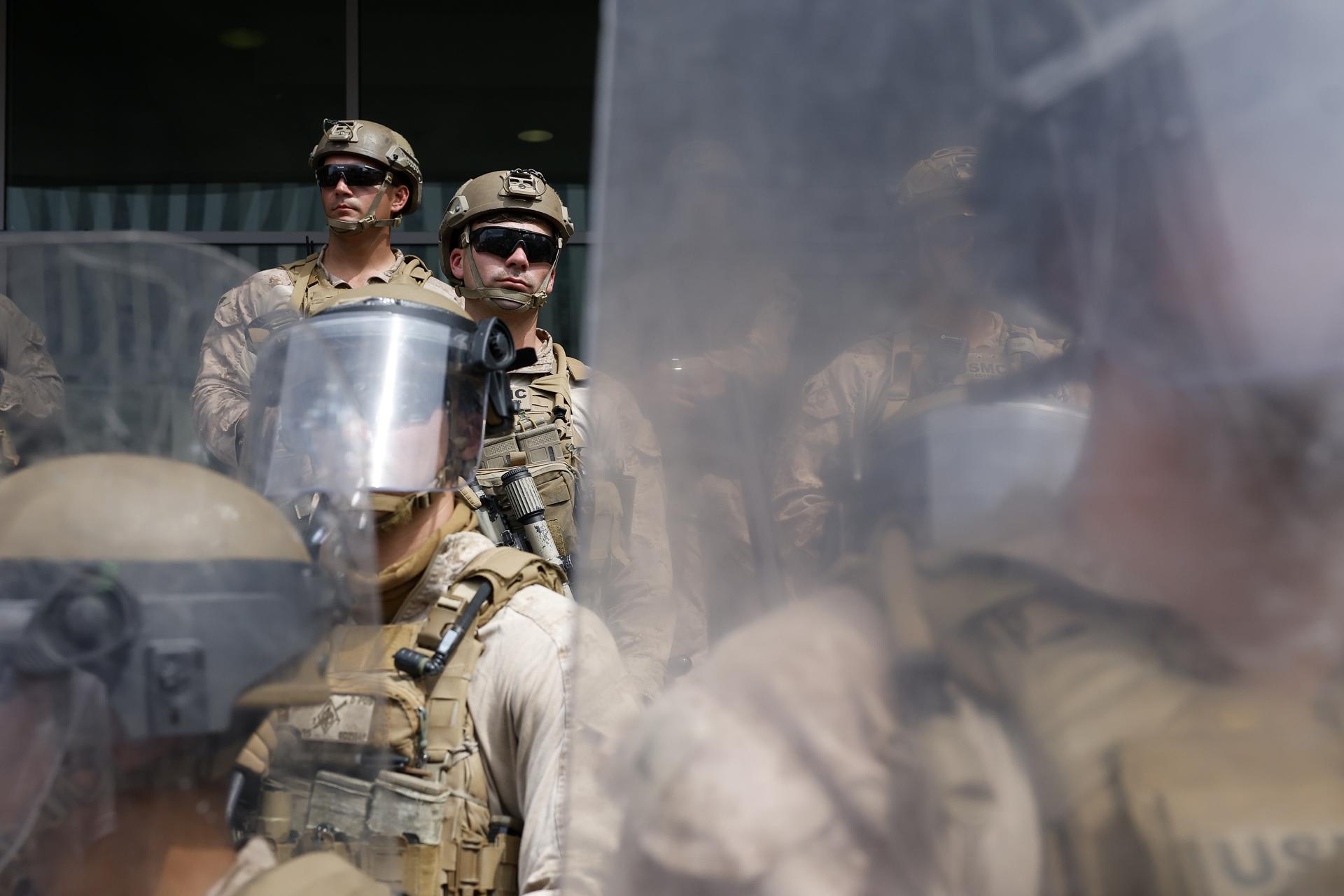 Tribunal apelaciones evalúa la permanencia de la Guardia Nacional en Los Ángeles