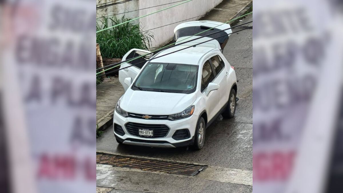 Abandonan restos humanos en Veracruz; cámara captó el momento