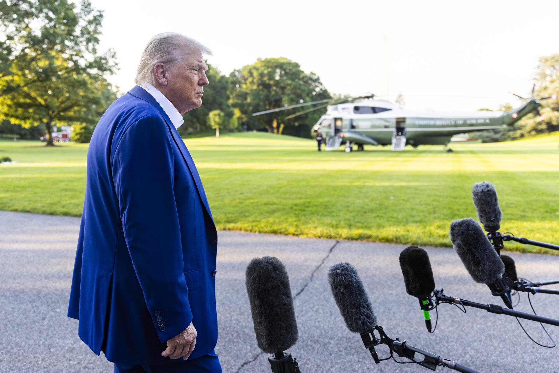 Trump viaja a la OTAN enfocado en elevar el gasto en Defensa tras pactar la paz con Irán Trump viaja a la OTAN enfocado en elevar el gasto en Defensa tras pactar la paz con Irán