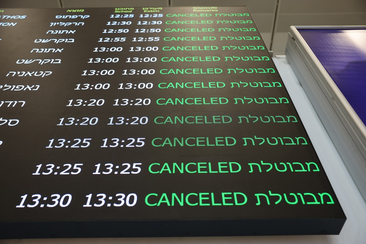 Suspenden vuelos desde EE.UU. a Medio Oriente por escalada entre Israel e Irán