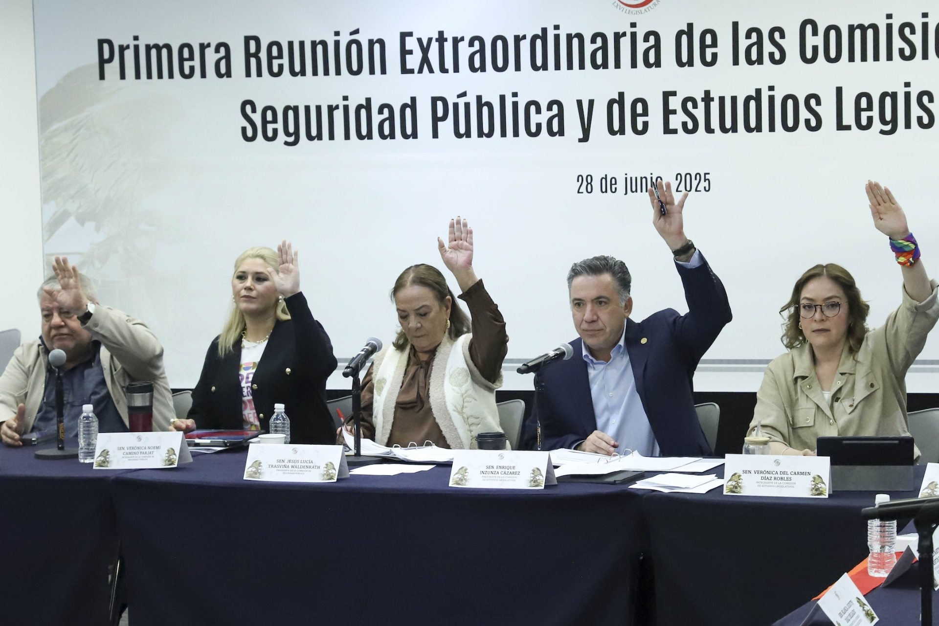 Comisiones del Senado aprueban Ley General del Sistema Nacional de Seguridad Pública; oposición acusa un “Estado fisgón” Comisiones del Senado aprueban Ley General del Sistema Nacional de Seguridad Pública; oposición acusa un “Estado fisgón”