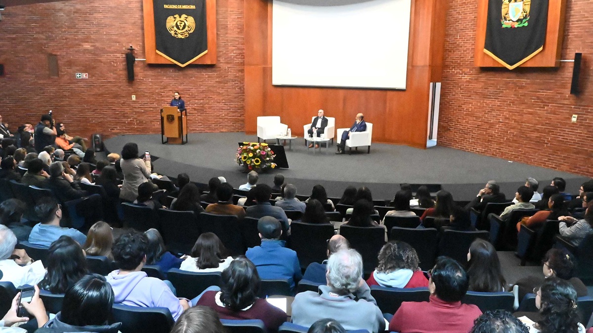 Premio Nobel de Medicina comparte conocimientos en la UNAM - conferencia-magistral-the-future-of-mrna-therapeutics