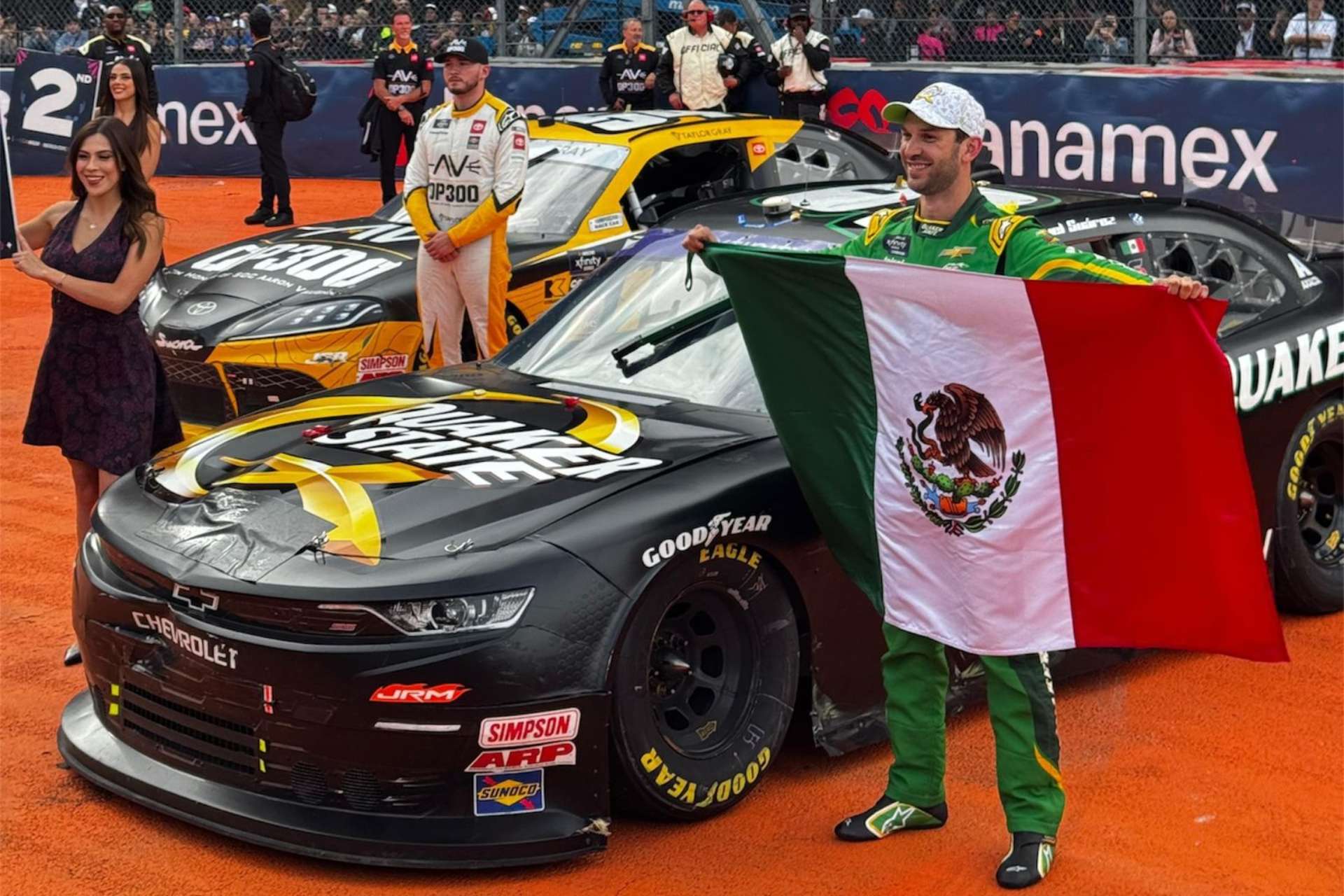 Daniel Suárez triunfa en la Nascar Xfinity Series The Chilango 150