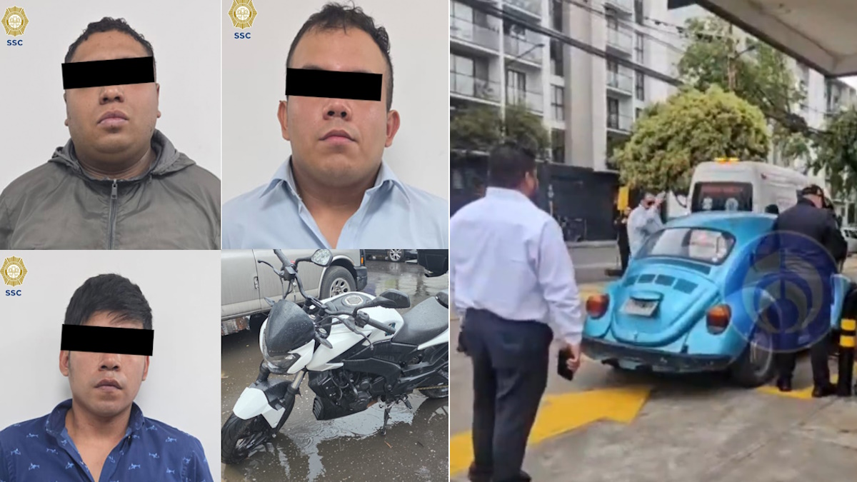Detienen a tres por asalto a automovilista en Santa María la Ribera Detienen a tres por asalto a automovilista en Santa María la Ribera