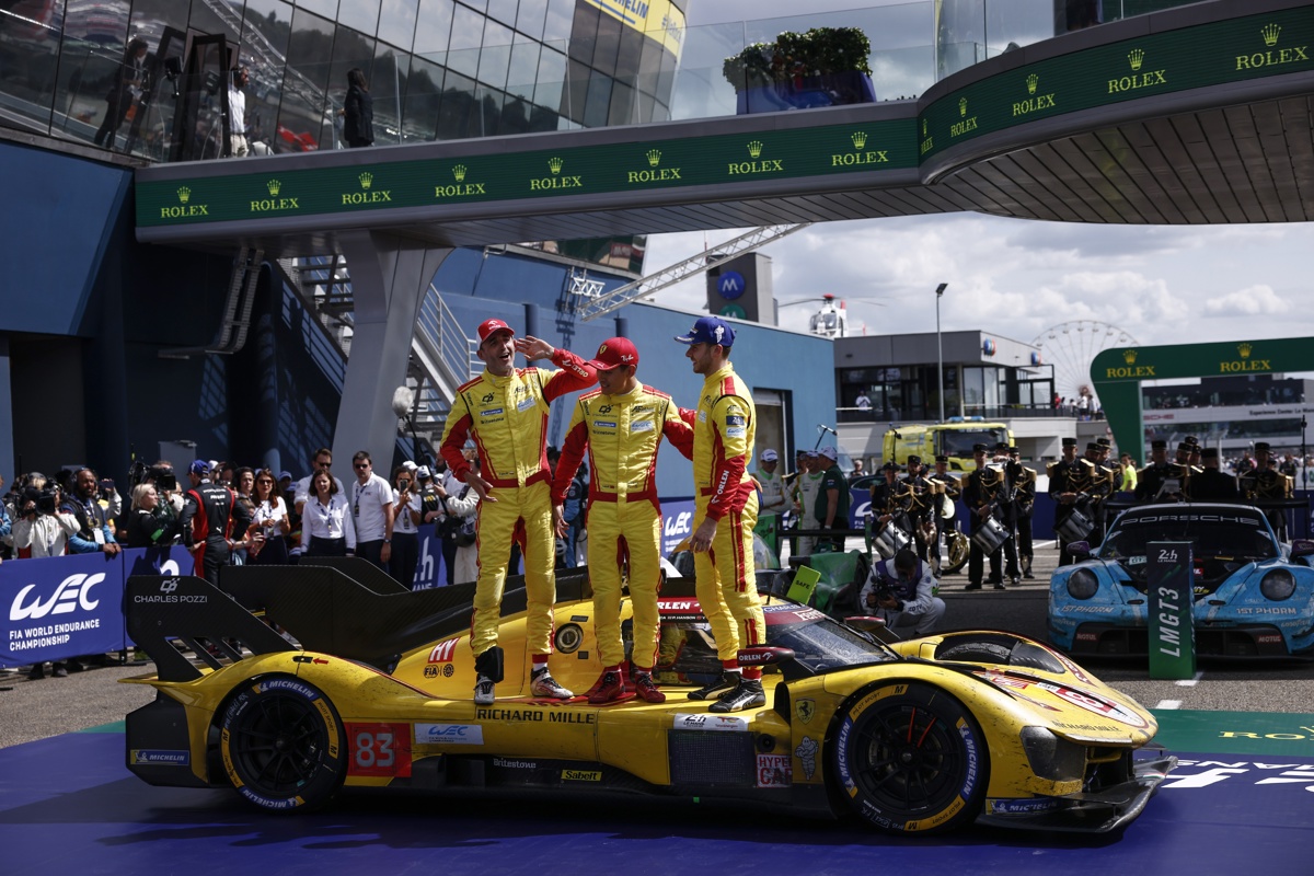 El Ferrari 83 gana en Le Mans y extiende el dominio de la escudería italiana