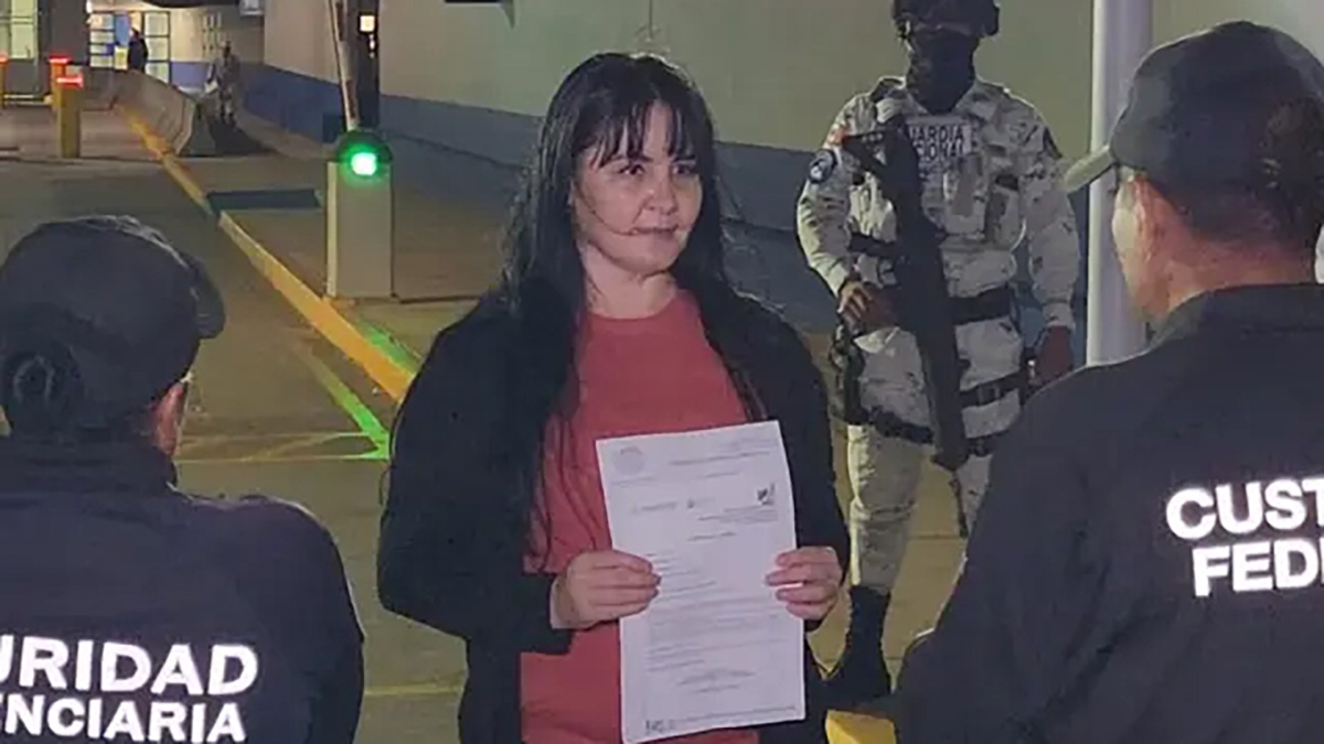 Caso Wallace: Así salió Juana Hilda González de la cárcel Caso Wallace: Así salió Juana Hilda González de la cárcel