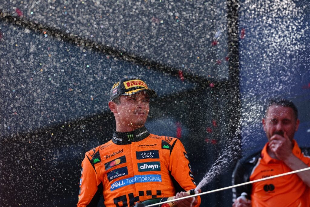 McLaren abrió el Mundial… para los otros - lando-norris-se-reivindica-en-austria-1024x683