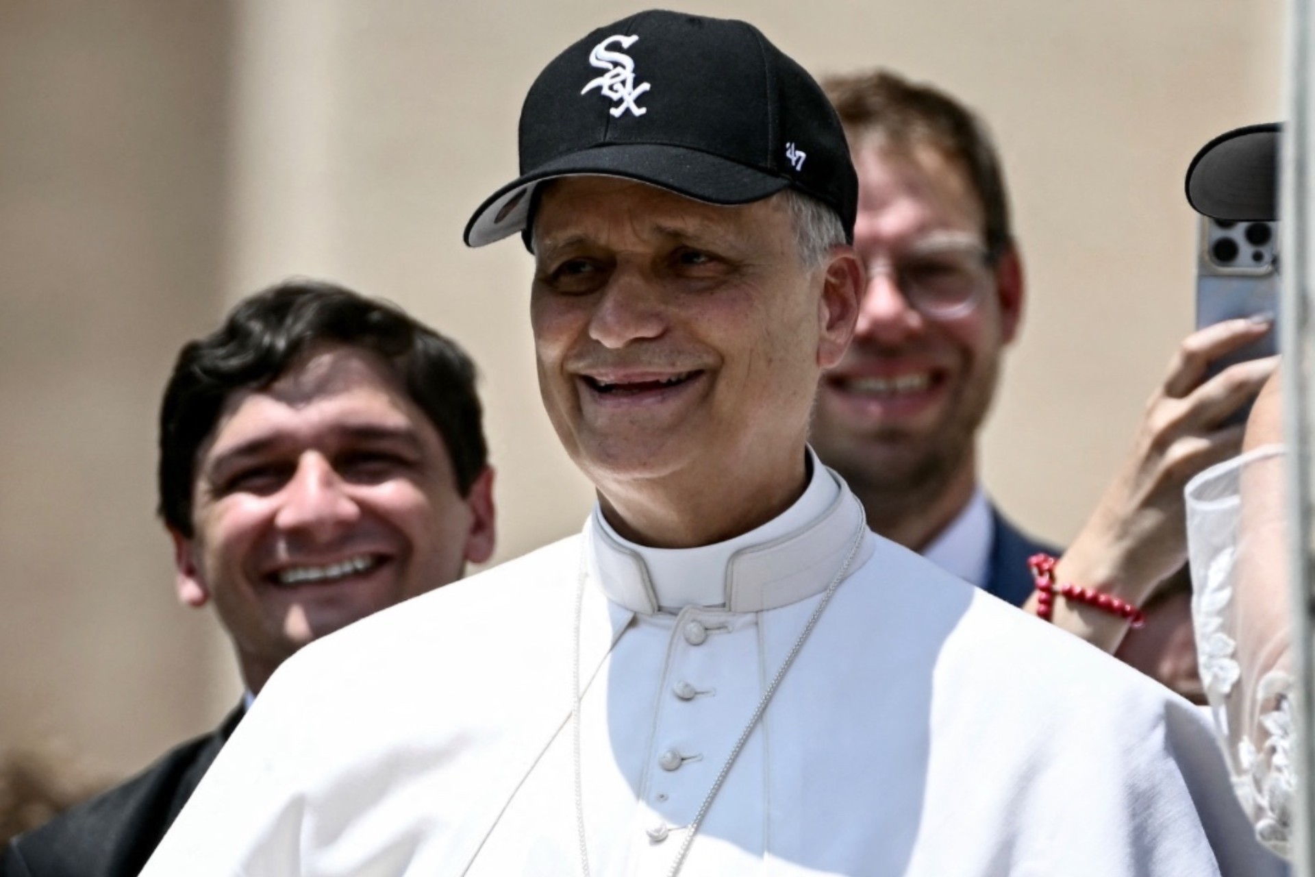 León XIV presume en el Vaticano gorra de los Chicago White Sox León XIV presume en el Vaticano gorra de los Chicago White Sox