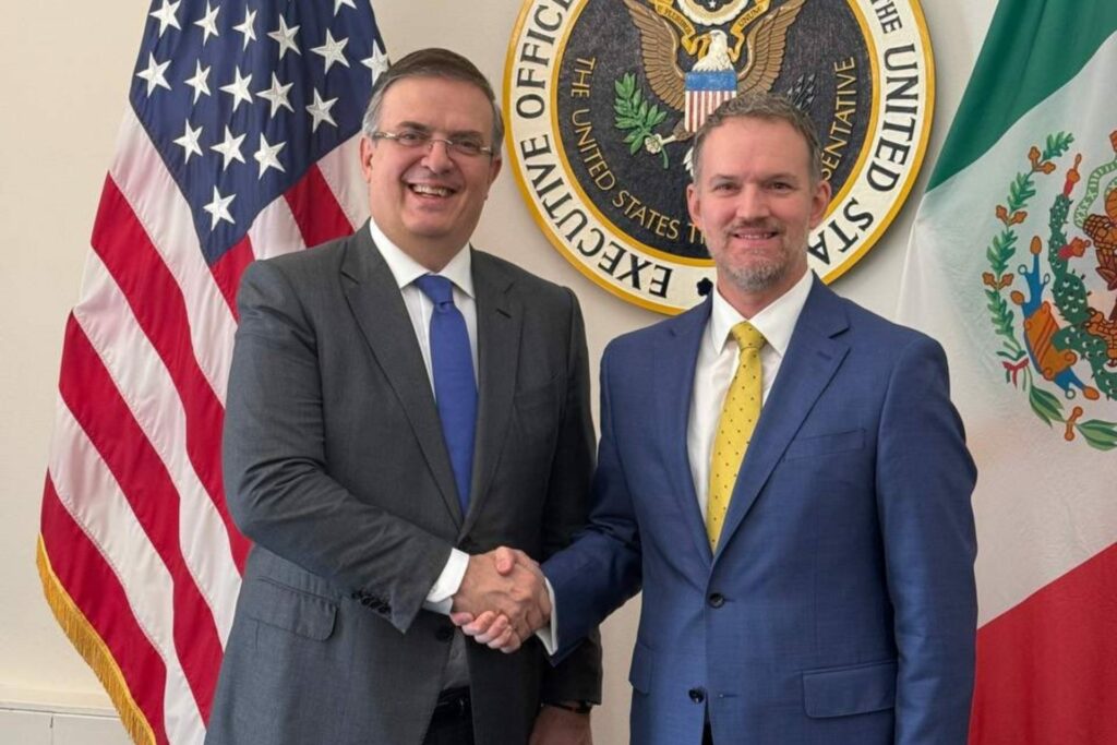 Ebrard confirma la visita del representante comercial de EE.UU. para seguir con la revisión del T-MEC