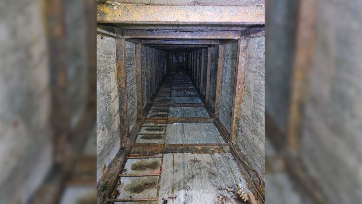 Hallan en Tijuana narcotúnel de 600 metros de largo