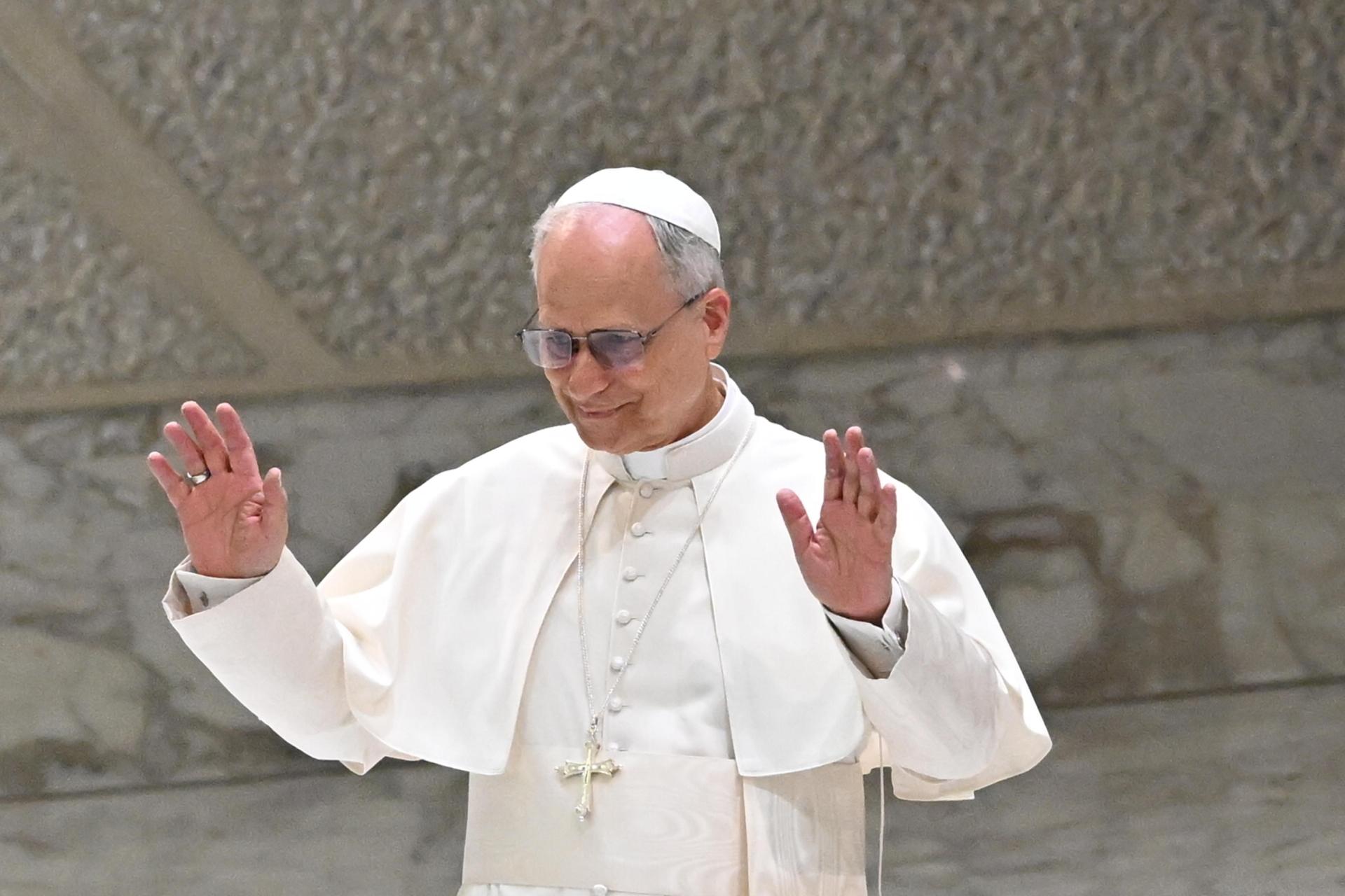 León XIV afirma que la seguridad de los hombres “nunca se conseguirá con las armas”