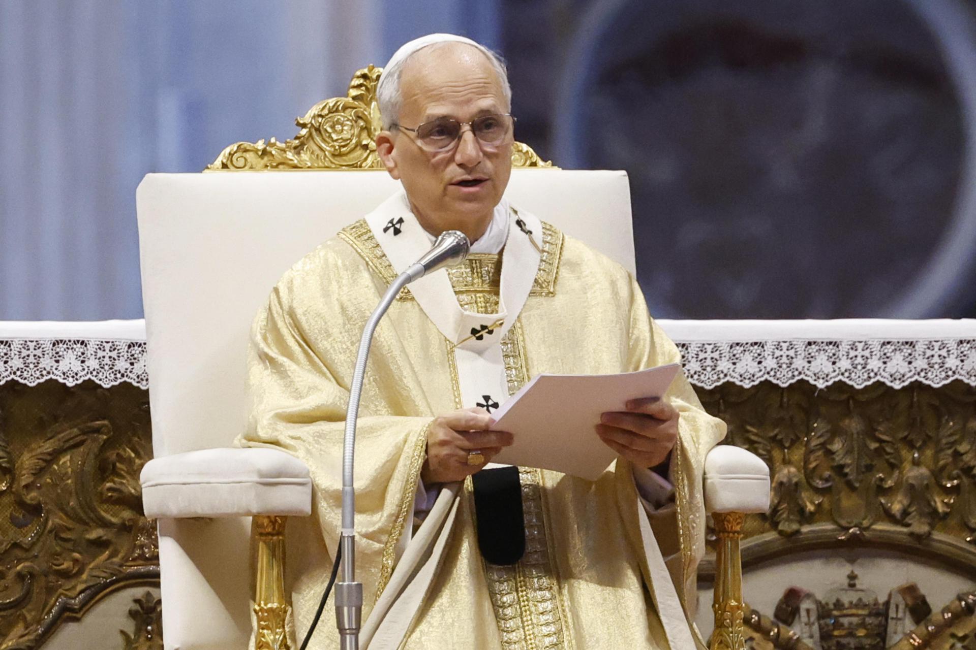 León XIV asegura que matar de hambre a la población “es una forma muy barata de hacer la guerra”