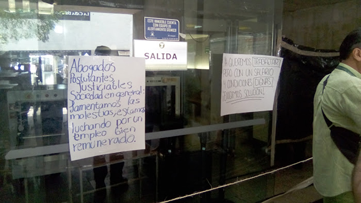 BMA advierte que paro de labores en juzgados del TSJ-CDMX impide el acceso a la justicia de ciudadanos BMA advierte que paro de labores en juzgados del TSJ-CDMX impide el acceso a la justicia de ciudadanos