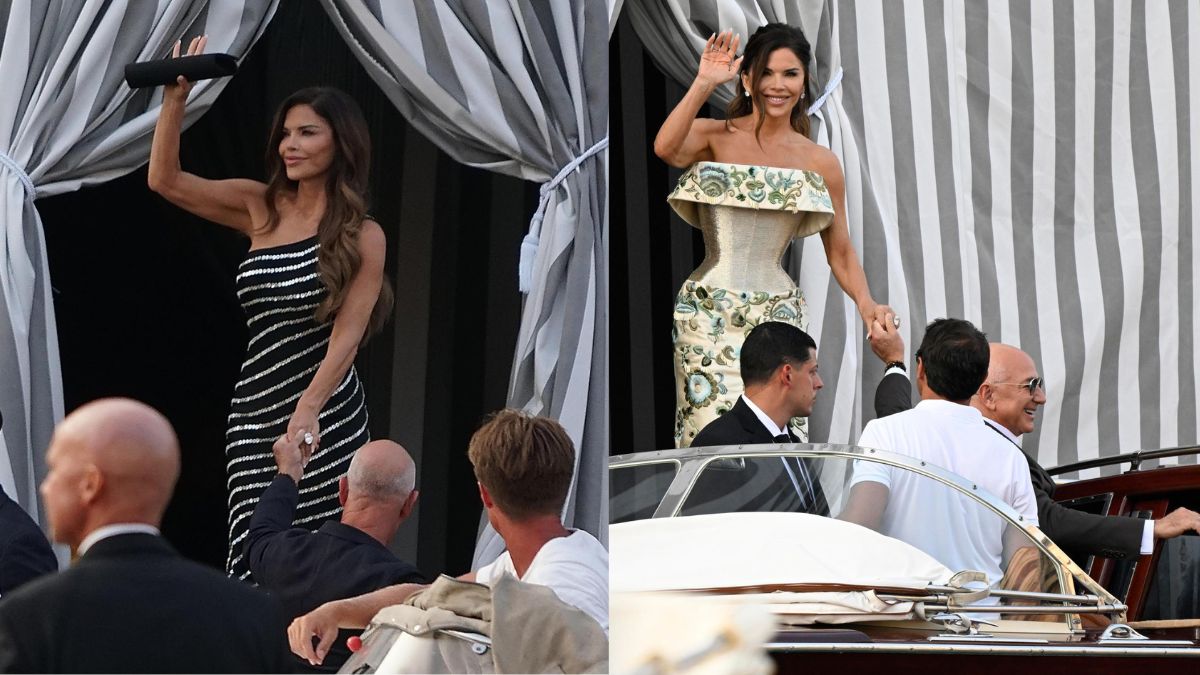 Jeff Bezos y Lauren Sánchez se dan el "sí" en exclusiva ceremonia en Venecia - vestidos-de-lauren-sanchez-previo-a-su-boda-con-jeff-bezos-en-venecia