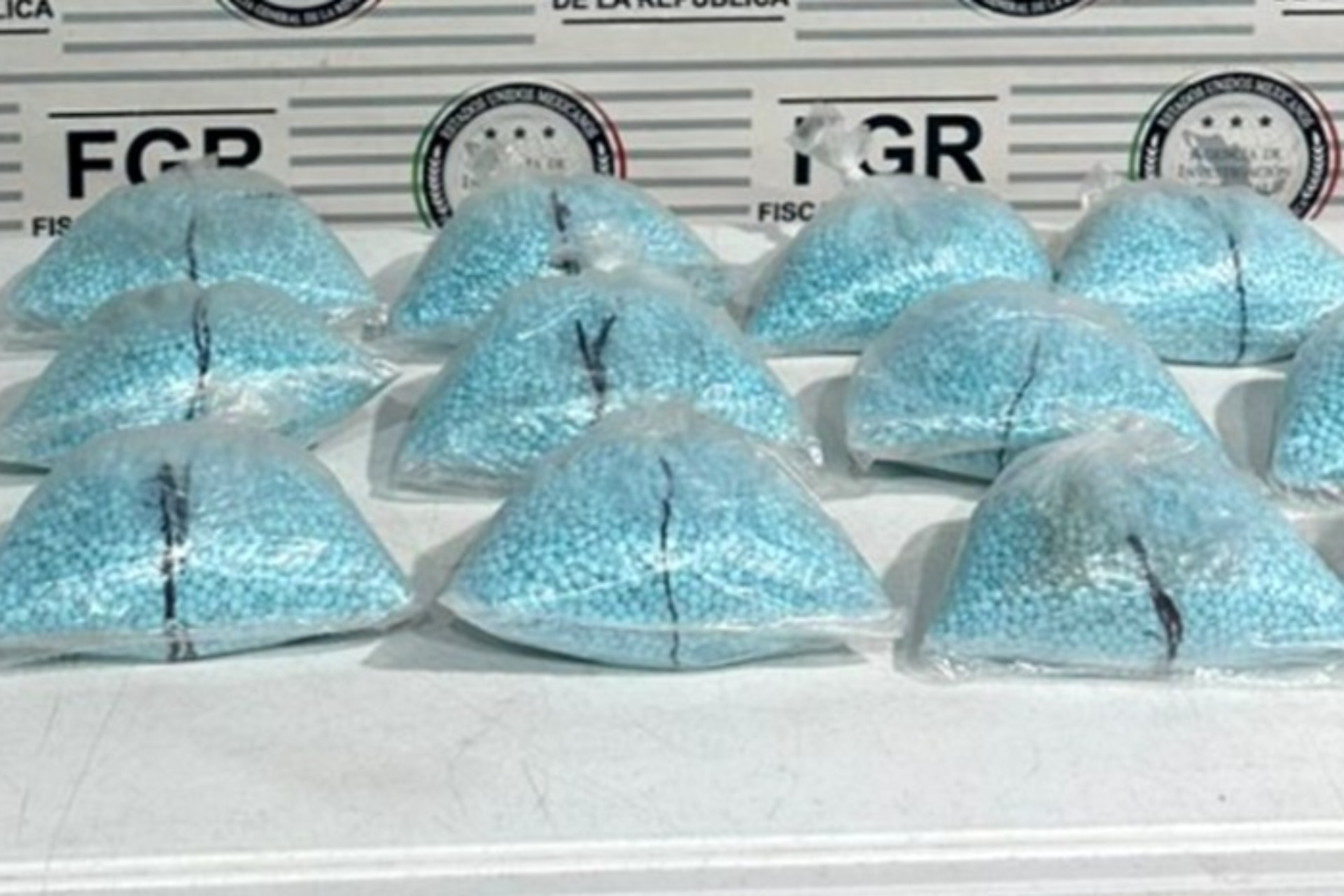 Aseguran 200 mil pastillas de fentanilo tras inspección de un autobús en Sonora