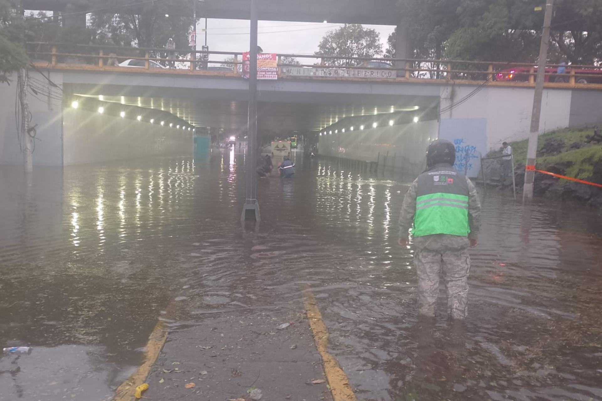Inundaciones por lluvias en la Ciudad de México