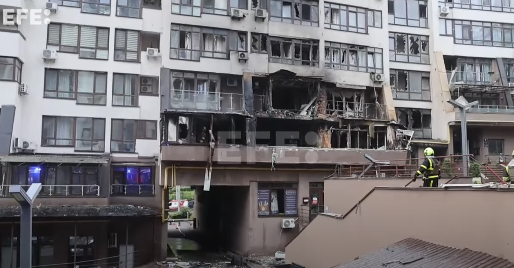 Al menos dos muertos en un nuevo ataque ruso contra Ucrania