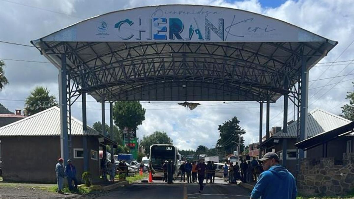 Se registra enfrentamiento armado en Cherán, Michoacán; suspenden clases y actividades