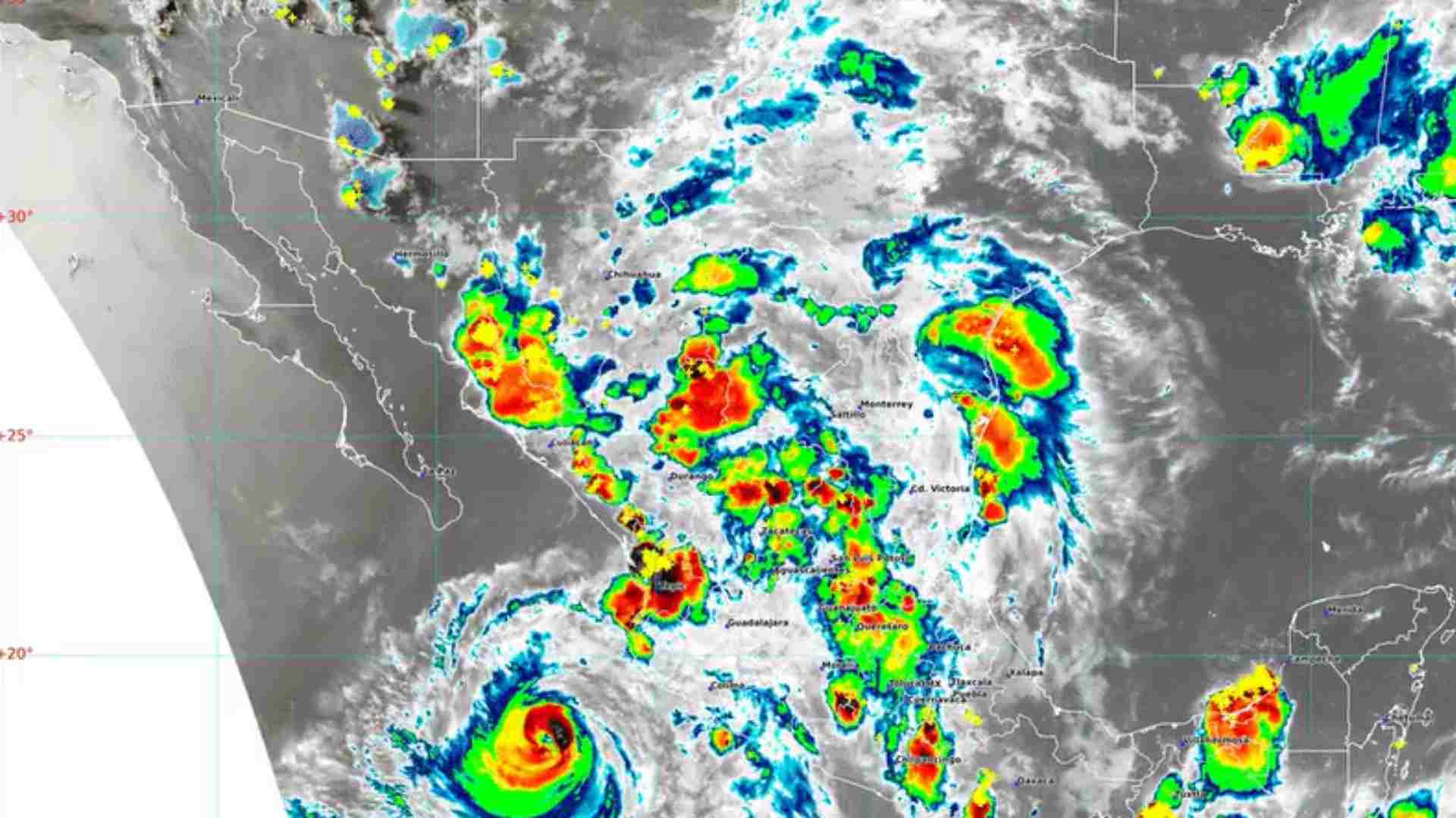 Huracán “Flossie” se intensifica a categoría 3