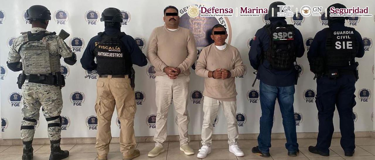 Caen dos integrantes de “Los Viagra” en Morelia