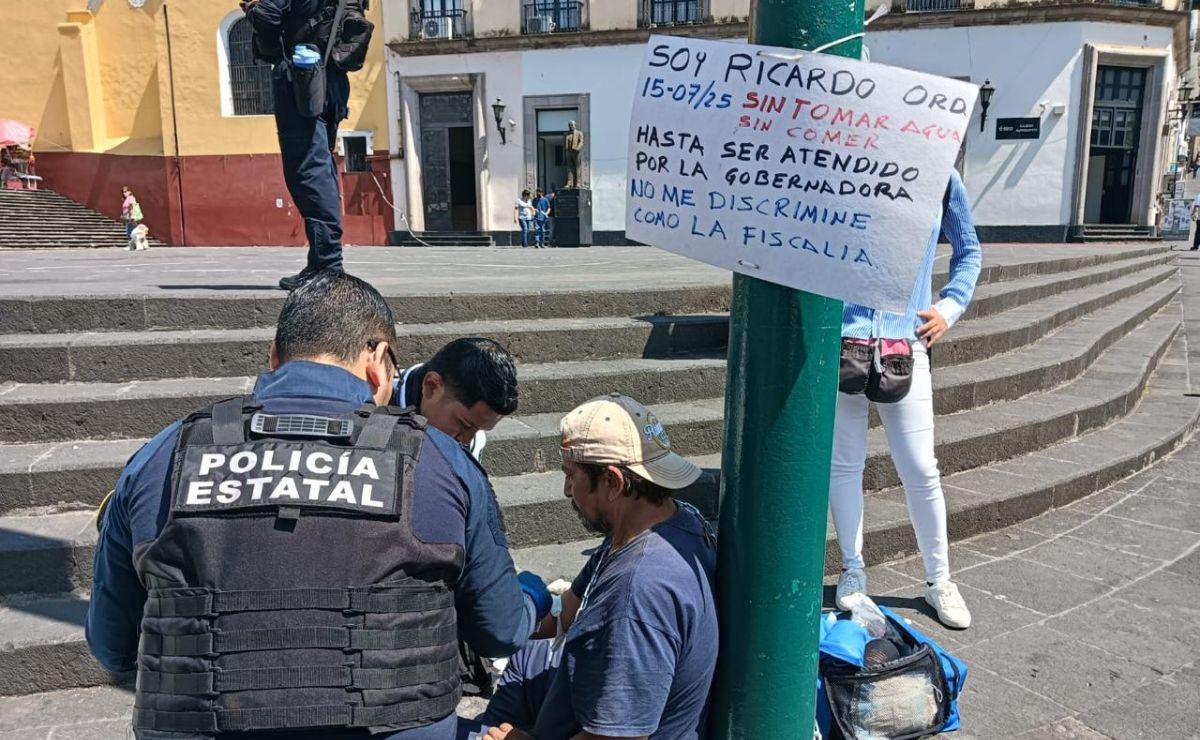 Hombre lleva 39 días en huelga de hambre en Xalapa; esto es lo que pide - hombre-en-huelga-de-hambre-en-xalapa-veracruz