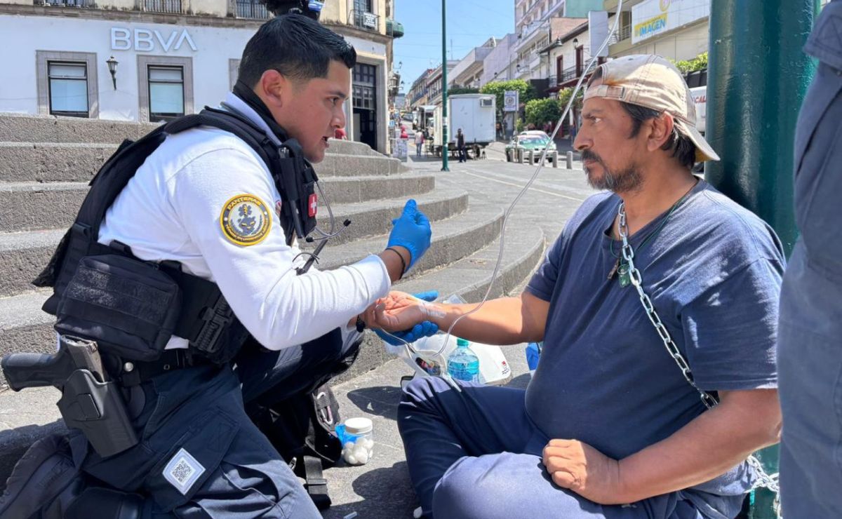 Hombre lleva 39 días en huelga de hambre en Xalapa; esto es lo que pide Hombre lleva 39 días en huelga de hambre en Xalapa; esto es lo que pide