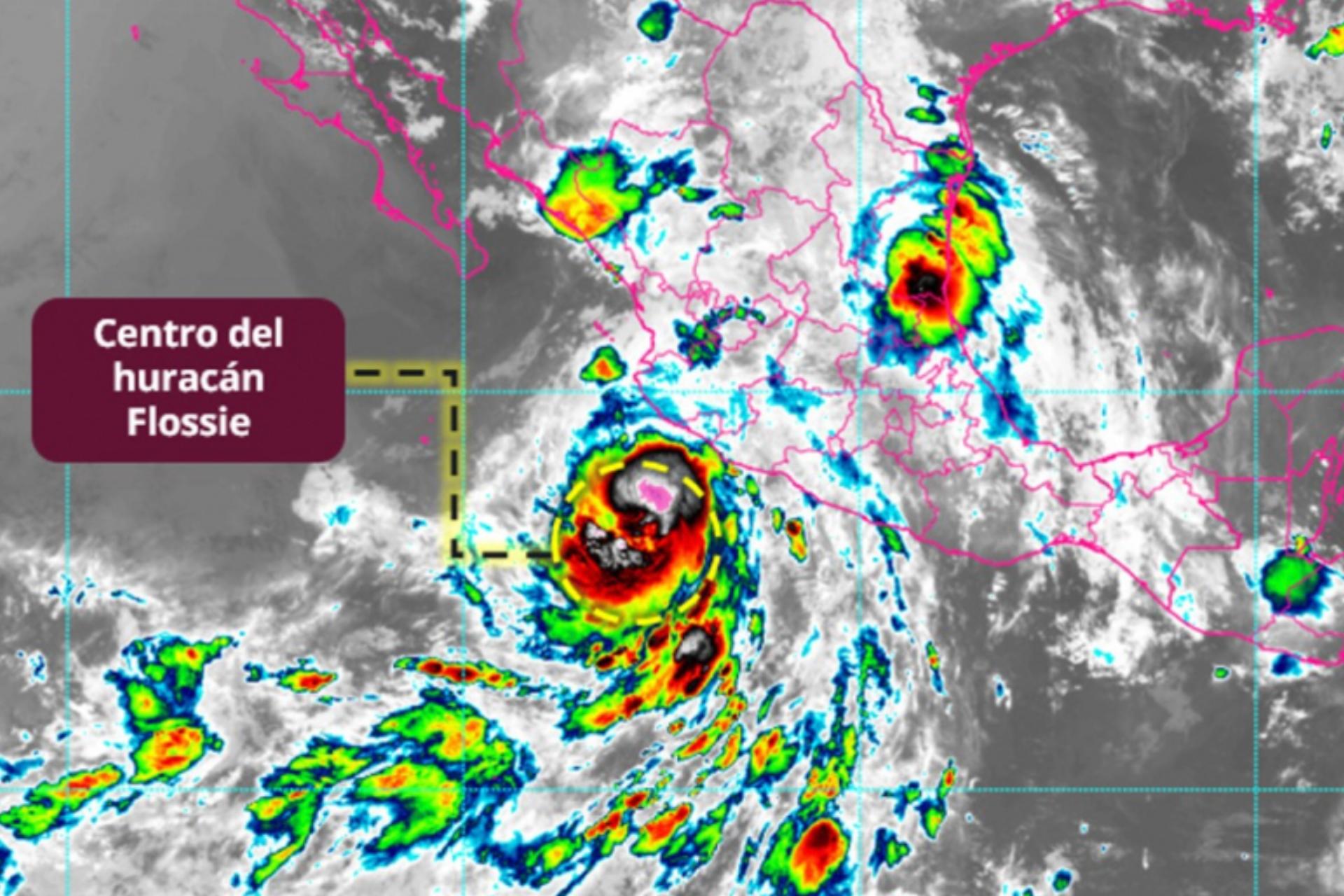 Huracán “Flossie” se intensificará hoy 1 de julio, ¿qué entidades serán afectadas por lluvias?