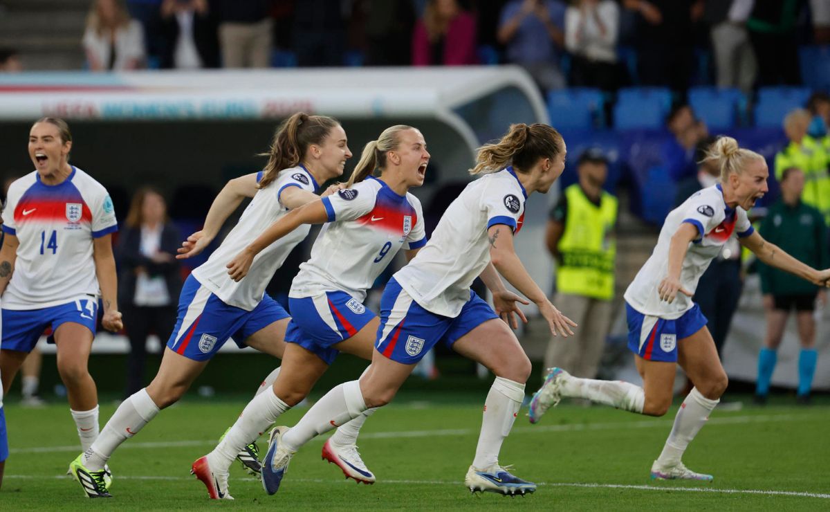 Inglaterra se impone a España y gana la Eurocopa femenina