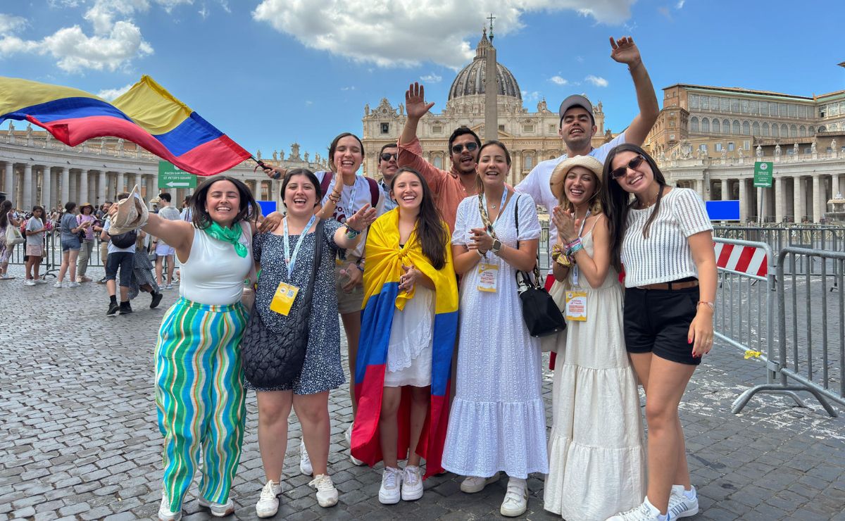 Jóvenes invaden Roma por el Jubileo de la Juventud; viven ‘ambiente mundialista’