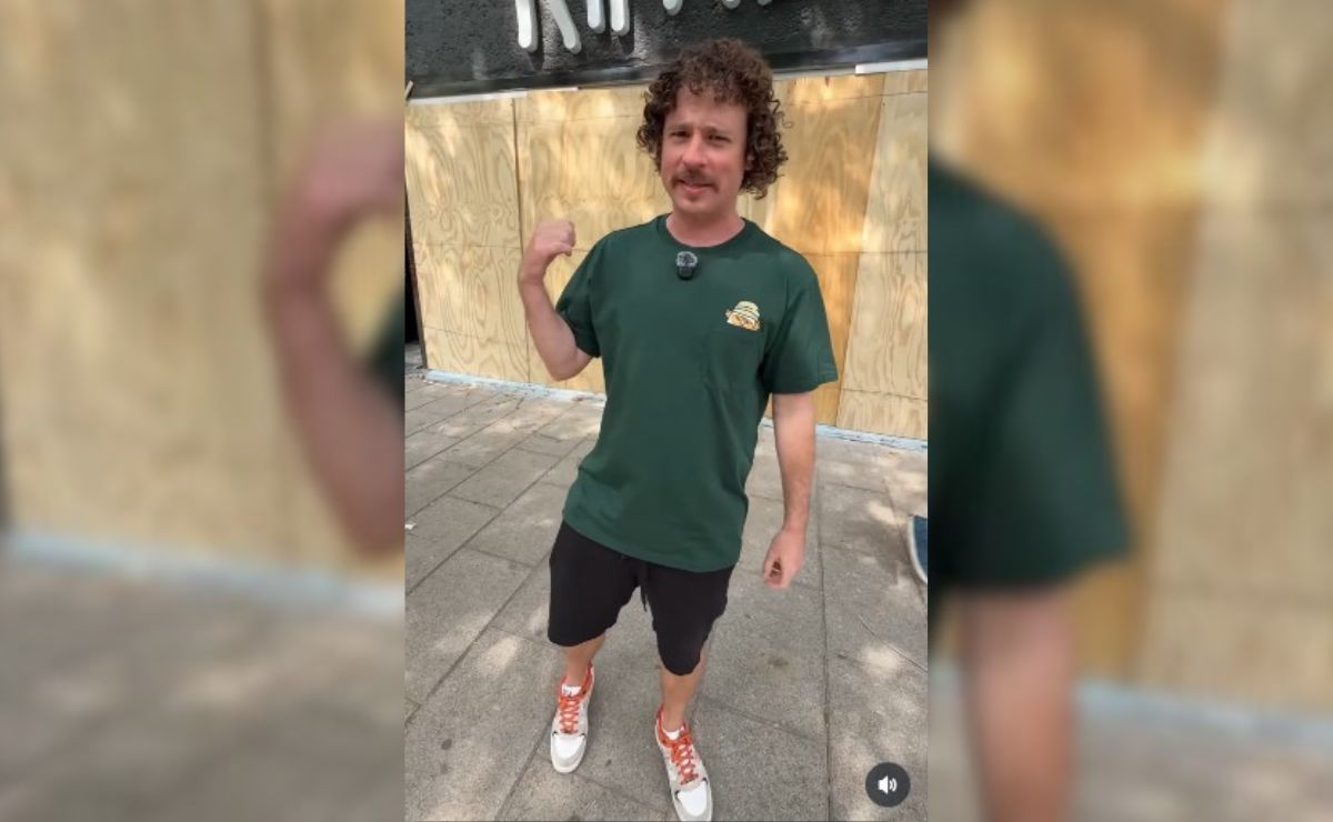 Video: Luisito Comunica critica destrozos en marcha anti gentrificación de la CDMX