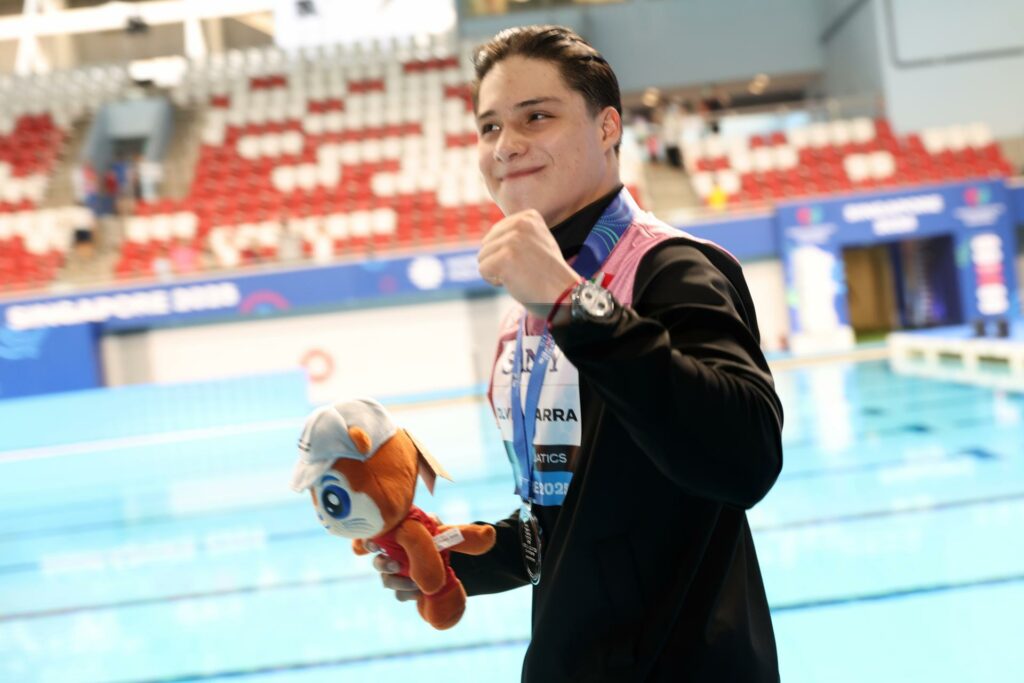 World Aquatics nomina al mexicano Osmar Olvera como Atleta del Año