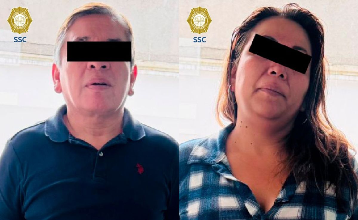 Detienen a pareja por robo a usuarios del AICM Detienen a pareja por robo a usuarios del AICM