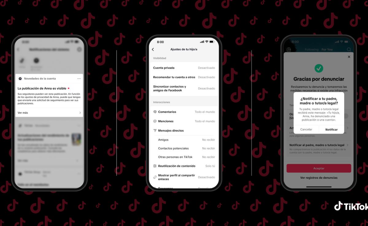 ¡TikTok se renueva!; estas son sus nuevas funciones - sincronizacion-familiar-en-tiktok
