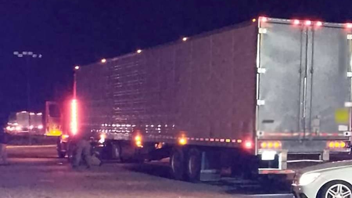 Aseguran a chofer de tractocamión con 80 paquetes de cocaína en SLP