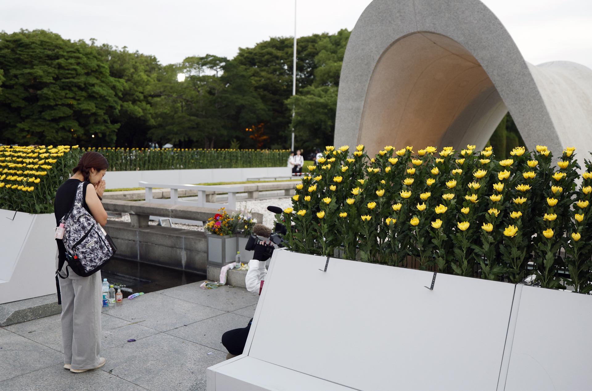 Hiroshima conmemora 80 años del bombardeo atómico ensombrecida por los conflictos globales