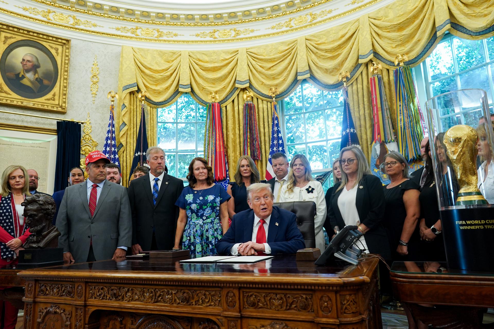 Trump sugiere restablecer el nombre “Departamento de Guerra” en EE.UU. Trump sugiere restablecer el nombre “Departamento de Guerra” en EE.UU.