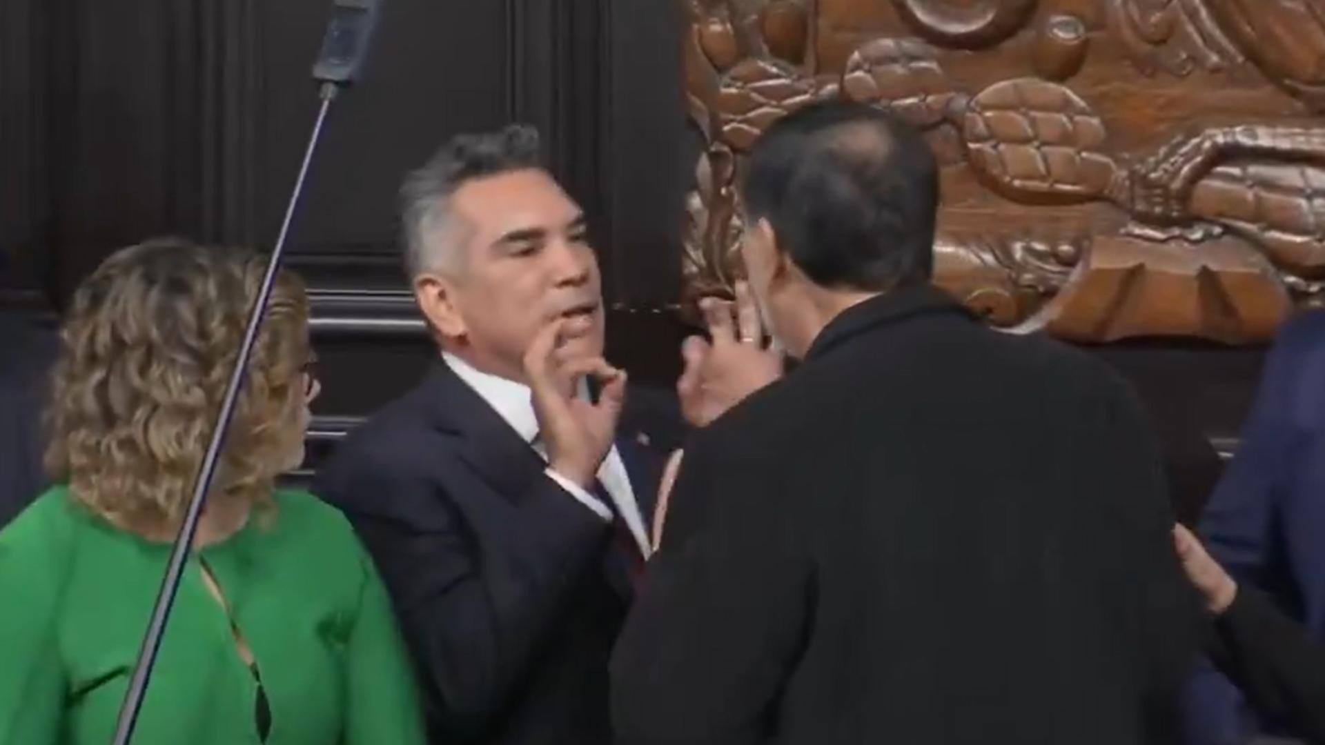 Noroña y “Alito” se enfrentan en la Permanente Noroña y “Alito” se enfrentan en la Permanente