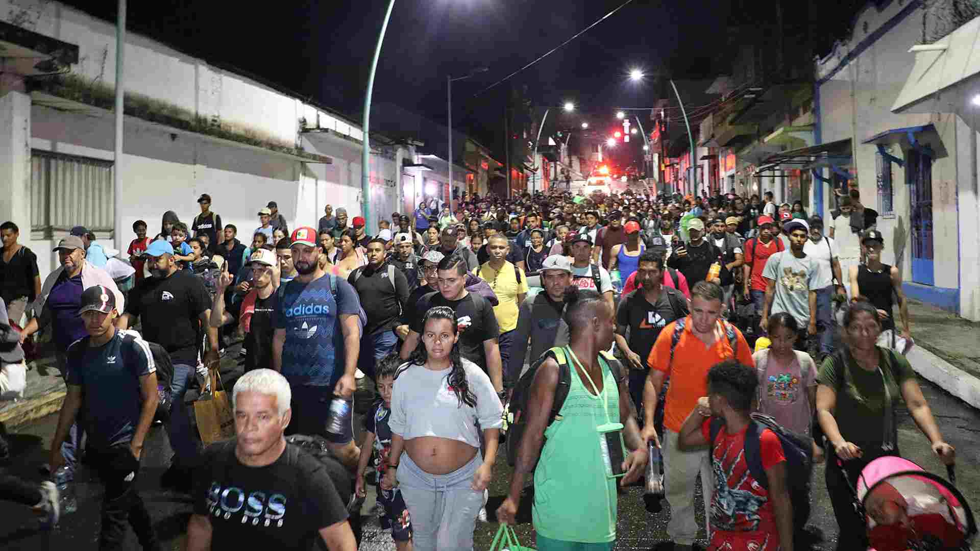 Detienen a principal organizador de caravana de migrantes en Tapachula