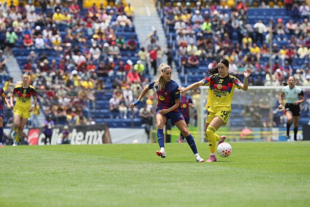 Barcelona femenil termina gira por México con triunfo sobre el América - barcelona-femenil-termina-gira-por-mexico-con-triunfo-sobre-el-america-1024x683