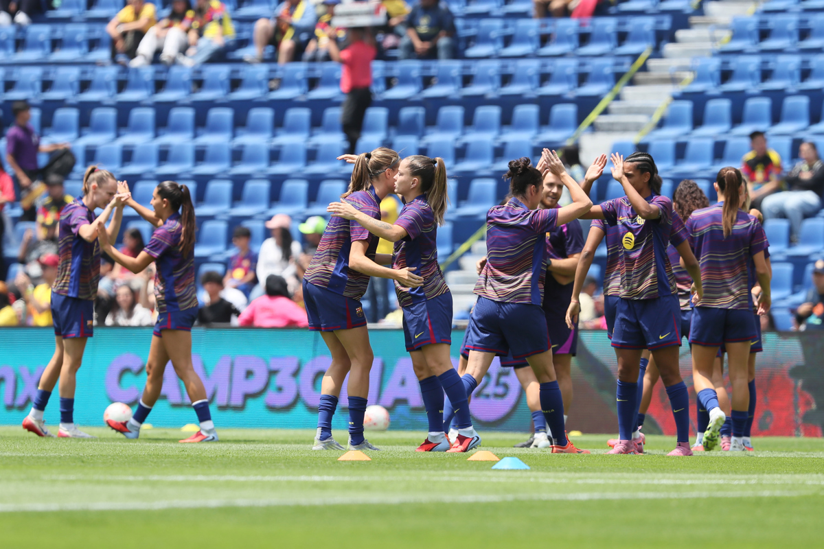 Barcelona femenil termina gira por México con triunfo sobre el América