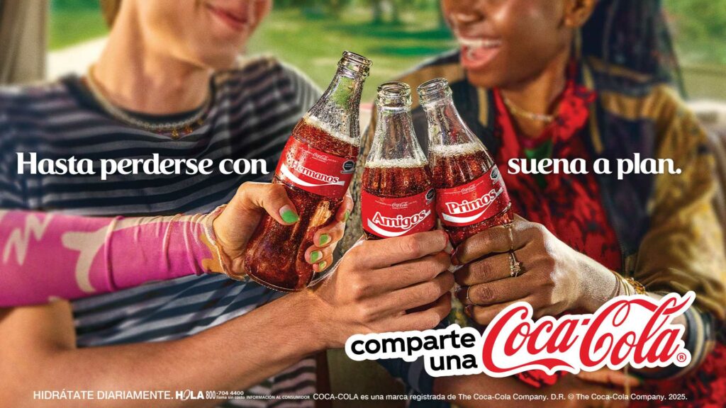 Regresa la campaña 'Comparte Coca-Cola' tras 10 años; esta será su nueva versión - comparte-coca-cola-2-1024x576