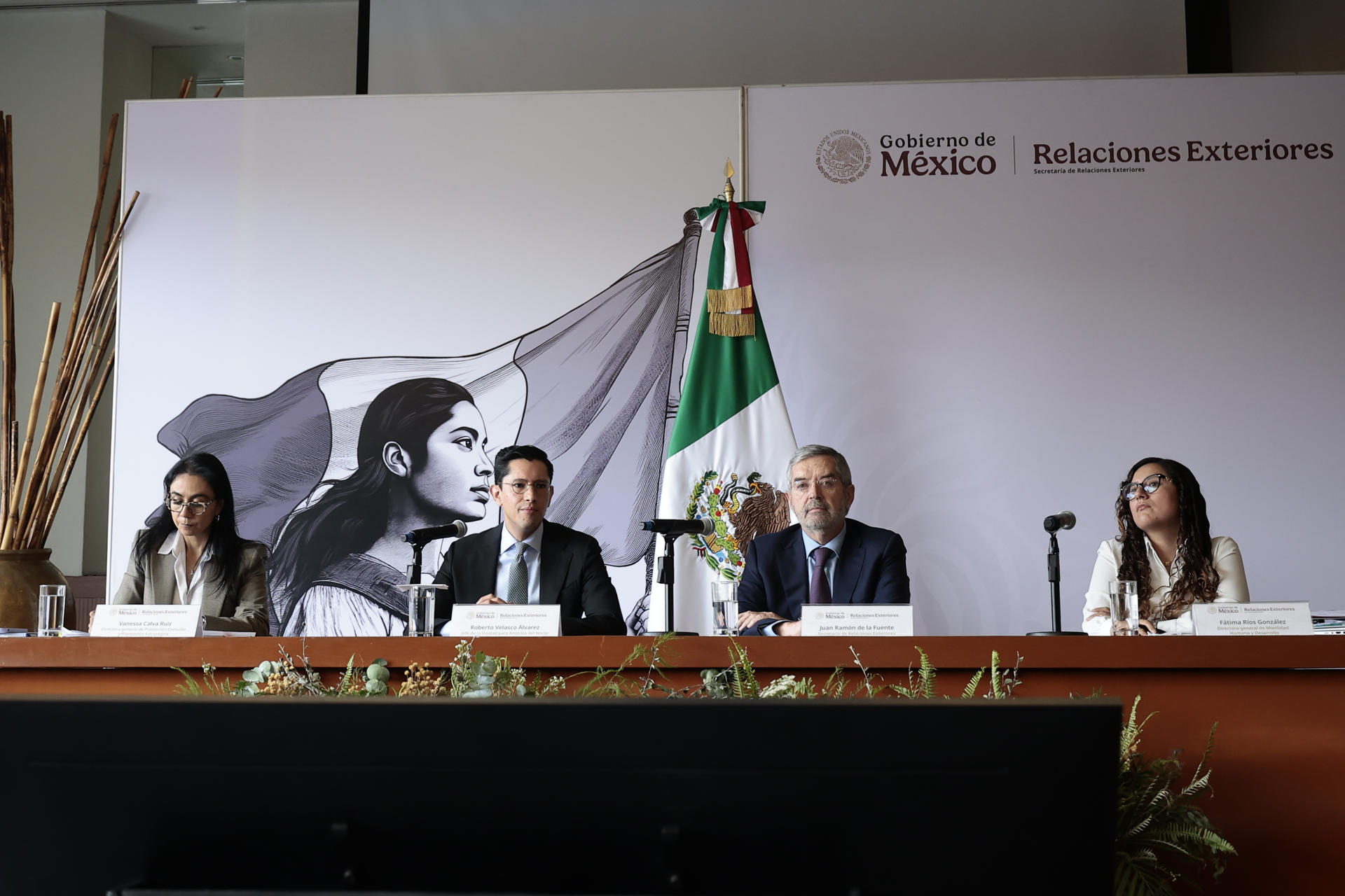 SRE presume disminución del 91 % en flujo migratorio en la frontera con EE.UU. SRE presume disminución del 91 % en flujo migratorio en la frontera con EE.UU.