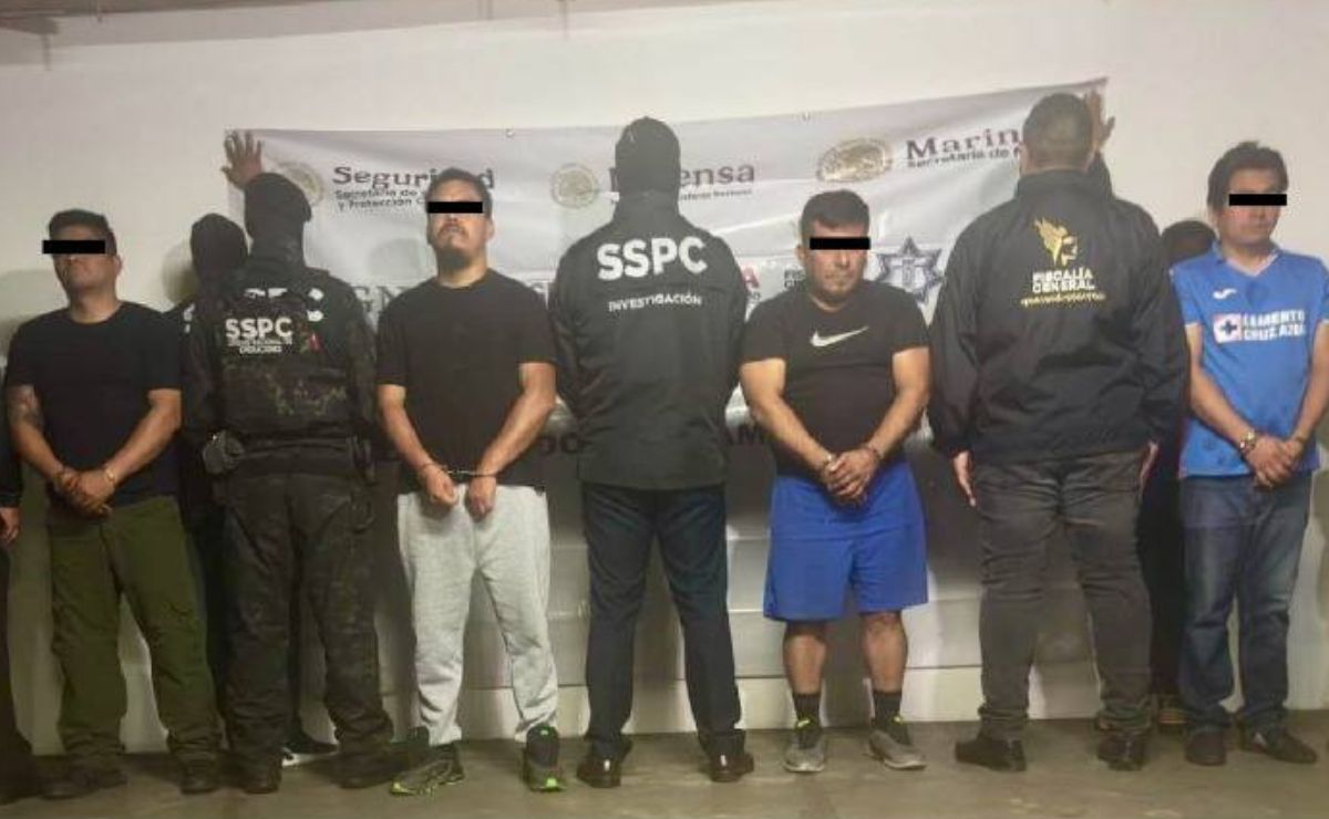 Detienen en Puebla a expolicías que brindaban protección a criminales Detienen en Puebla a expolicías que brindaban protección a criminales