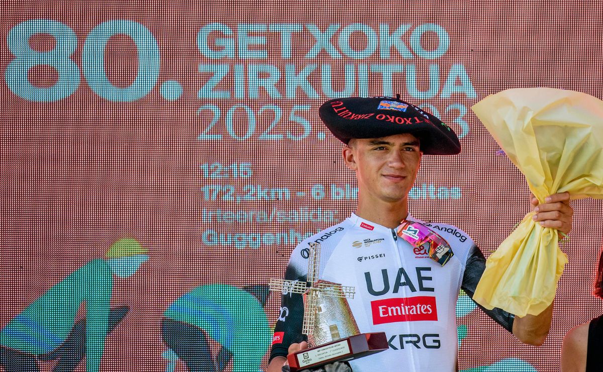 “Estoy bastante feliz”, dice Del Toro tras victoria en el Circuito de Getxo