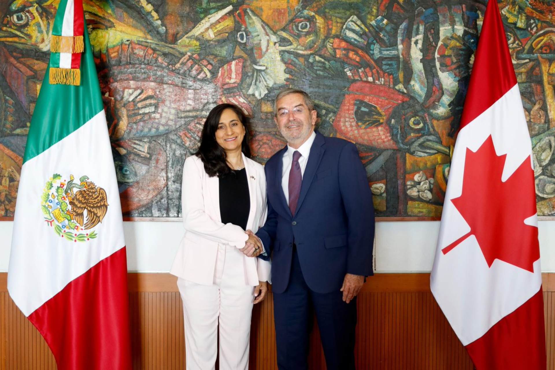 De la Fuente se reúne con ministra de Asuntos Exteriores, Anita Anand, ¿qué temas trataron?